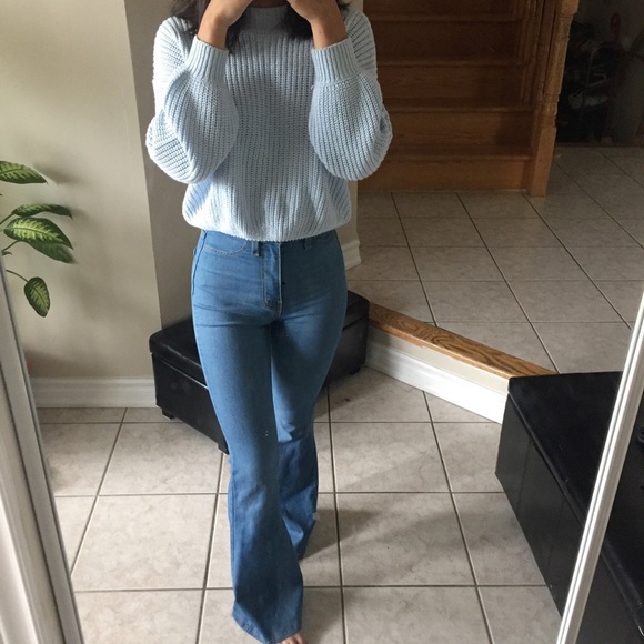 Fashion Nova Flare Jeans - Picture 1 of 3